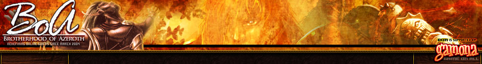 Brotherhood of Azeroth — World-of-WarCraft-Gilde der Allianz